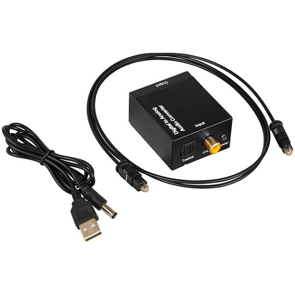 Adapter AV Blow 91-201# Konwerter optyczny toslink dac na 2xrca