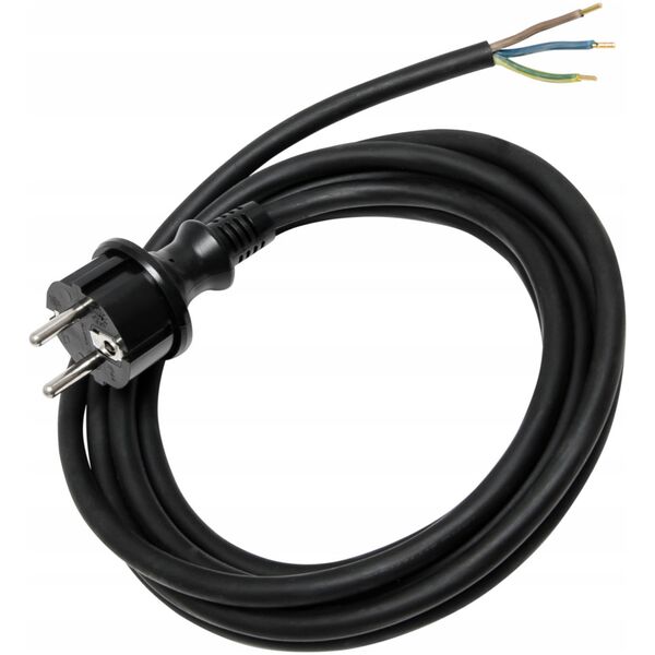Blow 3651# Przyłącze s-3 3m 3x1,5 do elektronarzędzi guma
