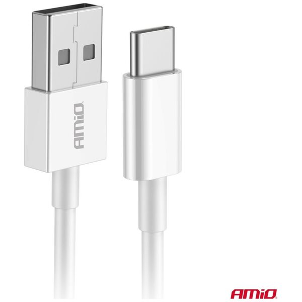 Kabel USB AMiO Kabel do ładowania usb-a - usb-c 2a 200cm fulllink amio-03894