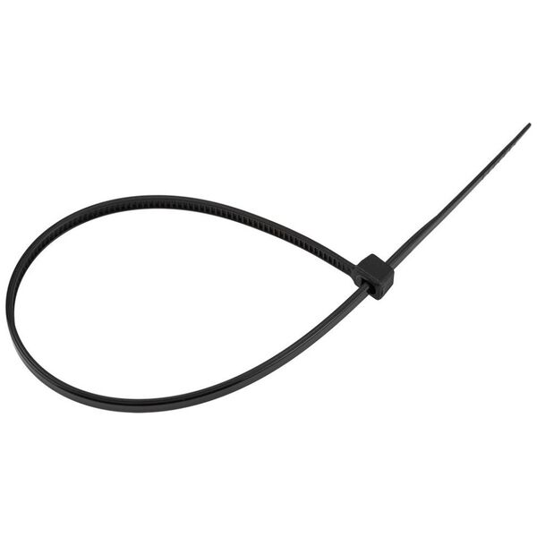 Neo Opaski zaciskowe EXTREME 2.5 × 80 mm, czarne, 100 szt.