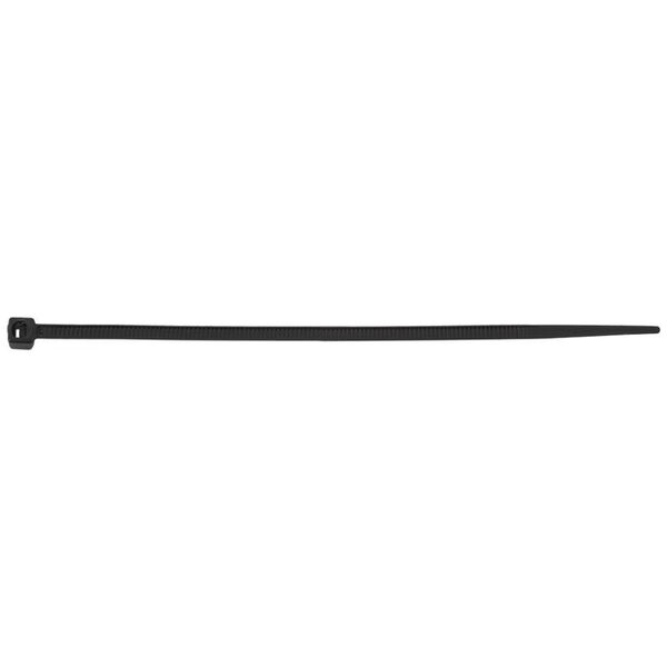 Neo Opaski zaciskowe EXTREME 2.5 × 100 mm, czarne, 100 szt.