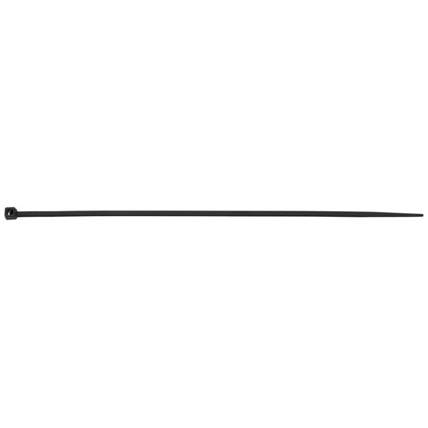 Neo Opaski zaciskowe EXTREME 2.5 × 200 mm, czarne, 20 szt.