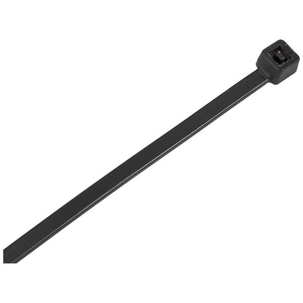 Neo Opaski zaciskowe EXTREME 2.5 × 200 mm, czarne, 20 szt.