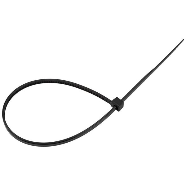 Neo Opaski zaciskowe EXTREME 2.5 × 200 mm, czarne, 20 szt.