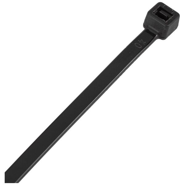 Neo Opaski zaciskowe EXTREME 3.6 × 200 mm, czarne, 20 szt.