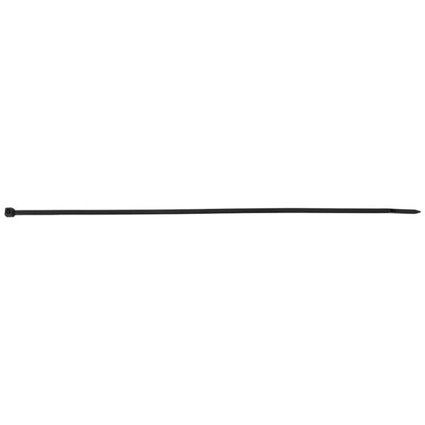 Neo Opaski zaciskowe EXTREME 3.6 × 300 mm, czarne, 20 szt.