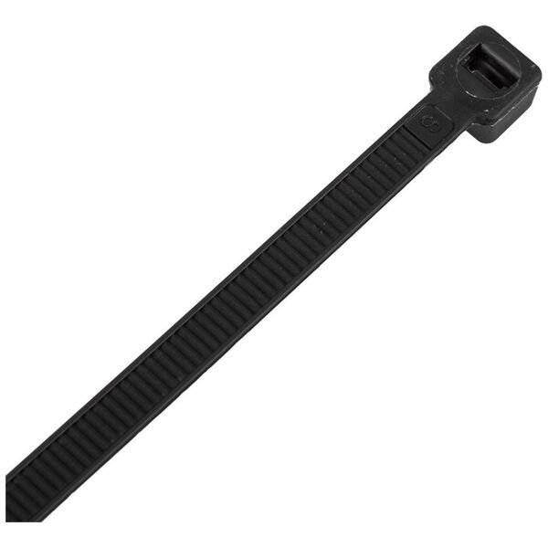 Neo Opaski zaciskowe EXTREME 4.8 × 200 mm, czarne, 20 szt.