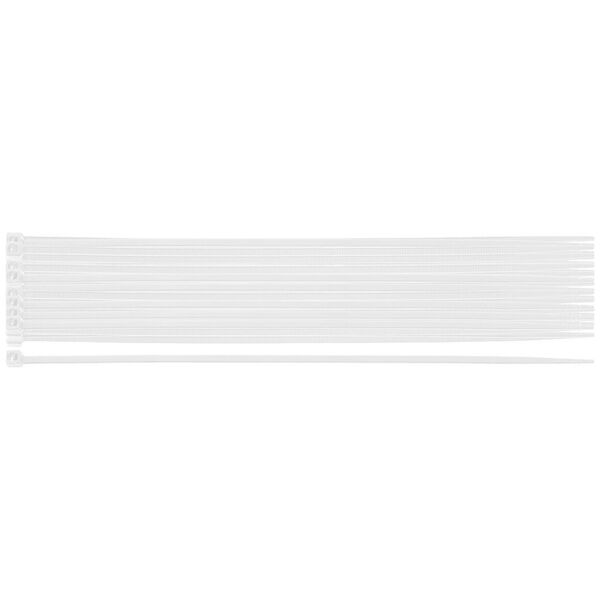 Neo Opaski zaciskowe EXTREME 2.5 × 200 mm, białe, 20 szt.