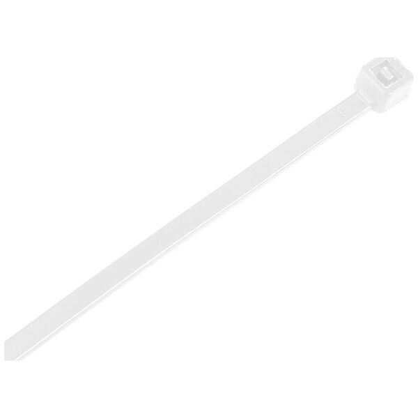 Neo Opaski zaciskowe EXTREME 2.5 × 200 mm, białe, 20 szt.