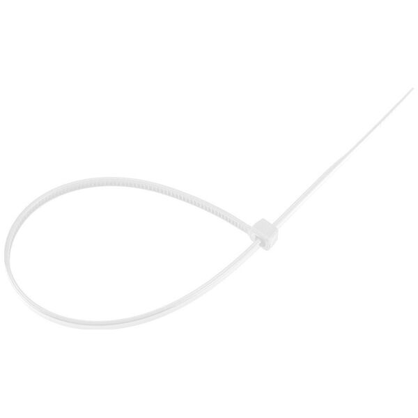 Neo Opaski zaciskowe EXTREME 2.5 × 200 mm, białe, 20 szt.