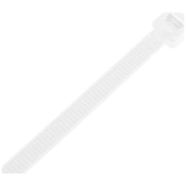Neo Opaski zaciskowe EXTREME 4.8 × 200 mm, białe, 20 szt.
