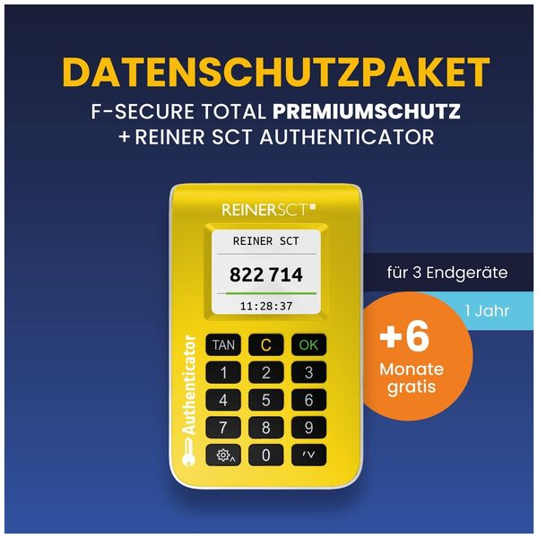 Reiner REINER SCT Authenticator - F-Secure Datenschutzpaket