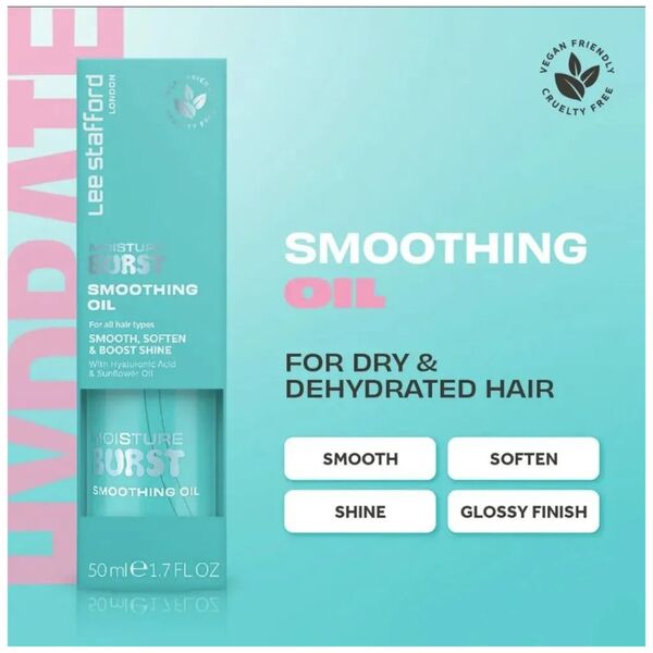 Lee Stafford Lee Stafford Moisture Burst Smoothing Oil 13799206 5060282708556