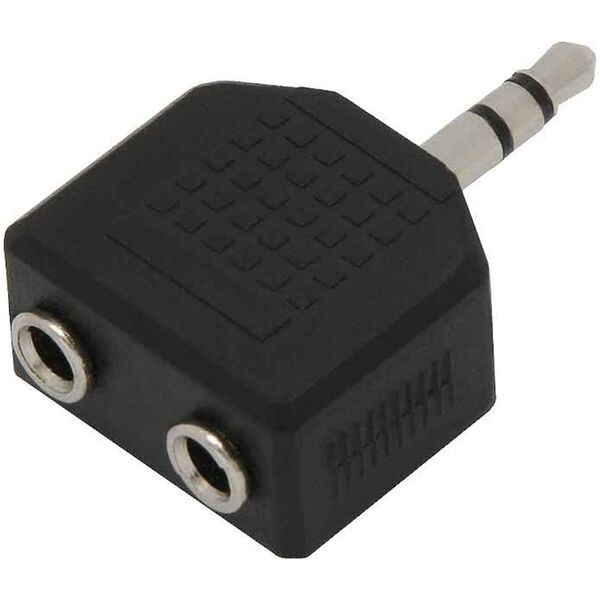 Adapter AV Blow Rozgałęźnik Jack:WTYK3,5-2GNIAZDA STEREO 3,5