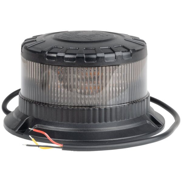 AMiO Lampa ostrzegawcza błyskowa kogut led w28b 12v 24v amio-04109