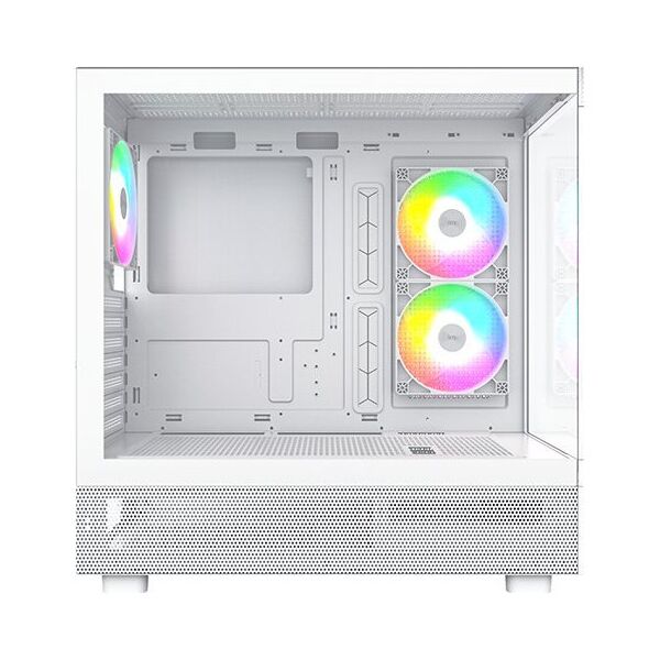 Obudowa Montech Montech XR Midi-Tower, Tempered Glass - weiß