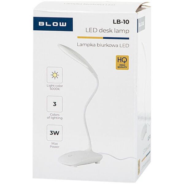Lampka biurkowa Blow Lampka biurkowa LED LB-10