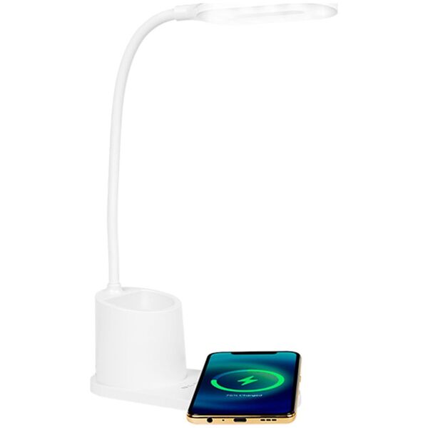 Lampka biurkowa Blow Lampka biurkowa LED indukcja QC LB-14