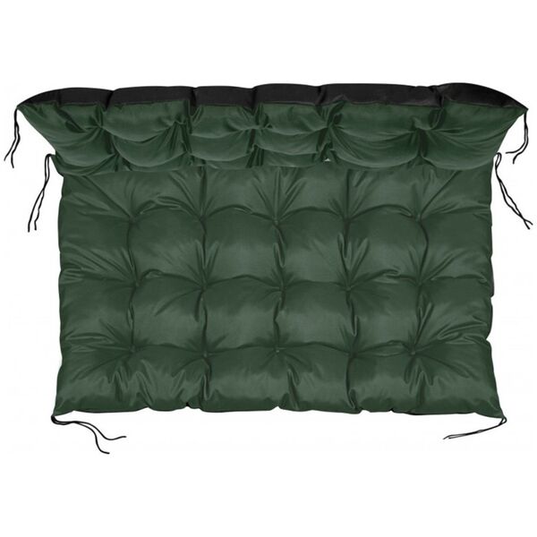 vidaXL PODUSZKA OGRODOWA NA PALETY 120X80 CM ZIELONA