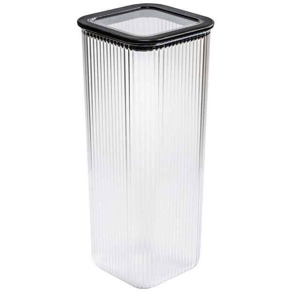 Branq BRANQ - Pojemnik na żywność - plastikowy - kwadratowy - sypkie - 2,37 L