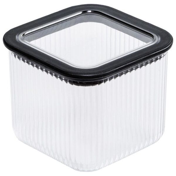 Branq BRANQ - Pojemnik na żywność - plastikowy - kwadratowy - sypkie - 0,72 L