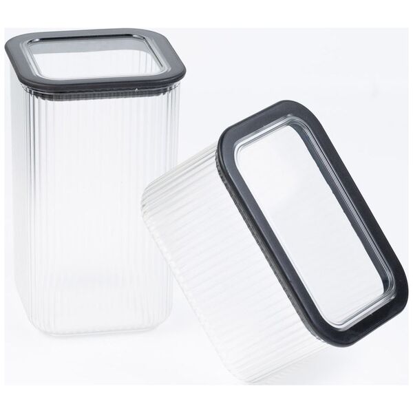 Branq BRANQ - Pojemnik na żywność - plastikowy - prostokątny - sypkie - 2,3 L