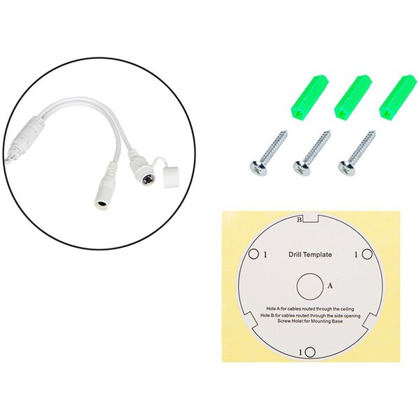 Kamera IP Blow Kamera WiFi BLOW 5MP 2,8mm BL-W5K28BWP