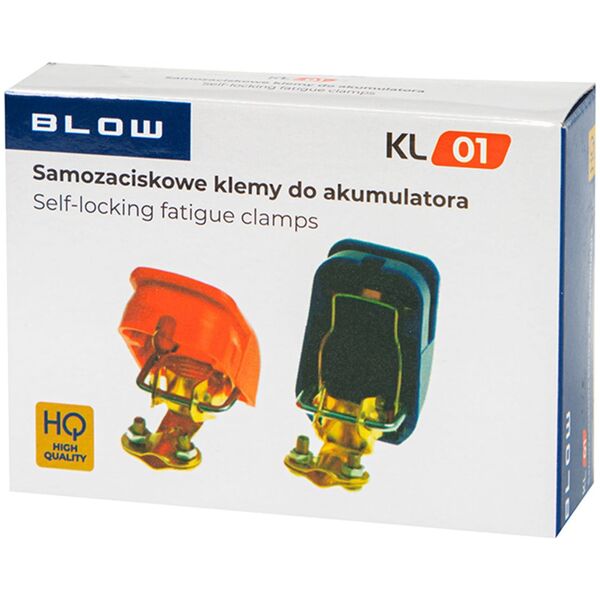 Blow Klemy do akumulatora samozaciskowe BLOW KL01