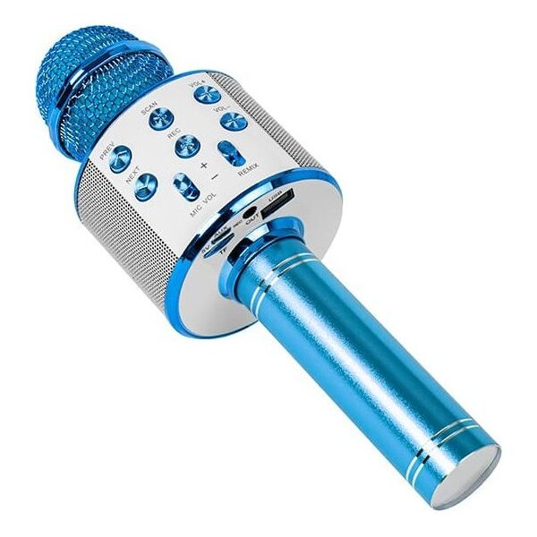 Mikrofon Blow Mikrofon PRM402 BLOW niebieski karaoke