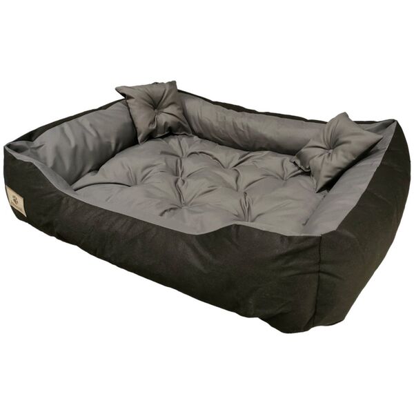 AutoTune Legowisko Prestige 130x100 / 145x115cm szaro-czarne