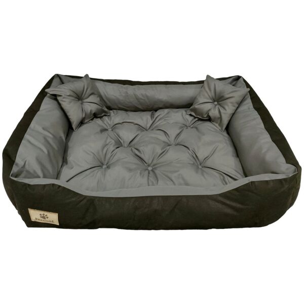 AutoTune Legowisko Prestige 130x100 / 145x115cm szaro-czarne