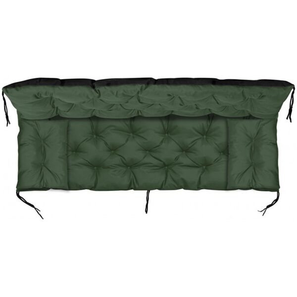 AIO FACTORY ZESTAW OGRODOWY 100x60x50CM + 2 PODUSZKI 42X42 CM ZIELONY
