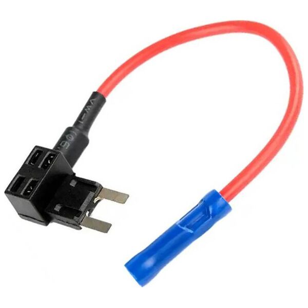Aptel Dodatkowe GNIAZDO Bezpiecznika Bypass + bezpiecznik 10A UNIVAL 19mm DA132