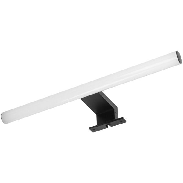 Orno PEEGEL LED 6W, lampa nad lustro, 540lm, 4000K, dł.40 cm, tworzywo sztuczne+akryl, czarna