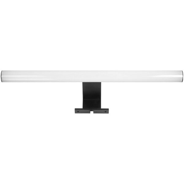 Orno PEEGEL LED 6W, lampa nad lustro, 540lm, 4000K, dł.40 cm, tworzywo sztuczne+akryl, czarna