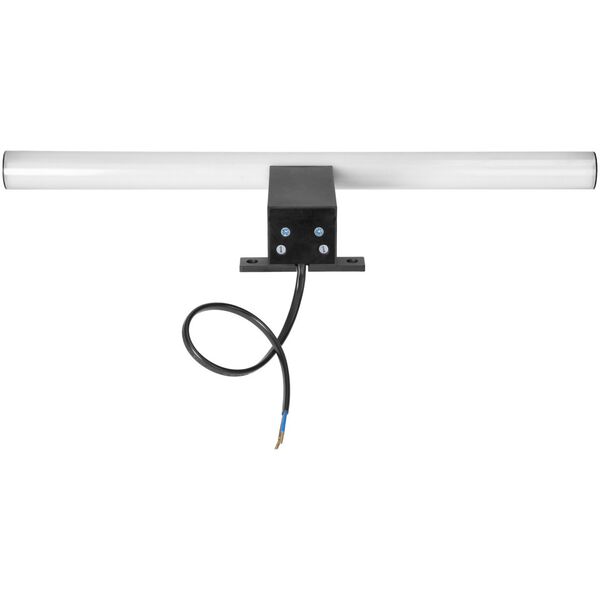 Orno PEEGEL LED 6W, lampa nad lustro, 540lm, 4000K, dł.40 cm, tworzywo sztuczne+akryl, czarna