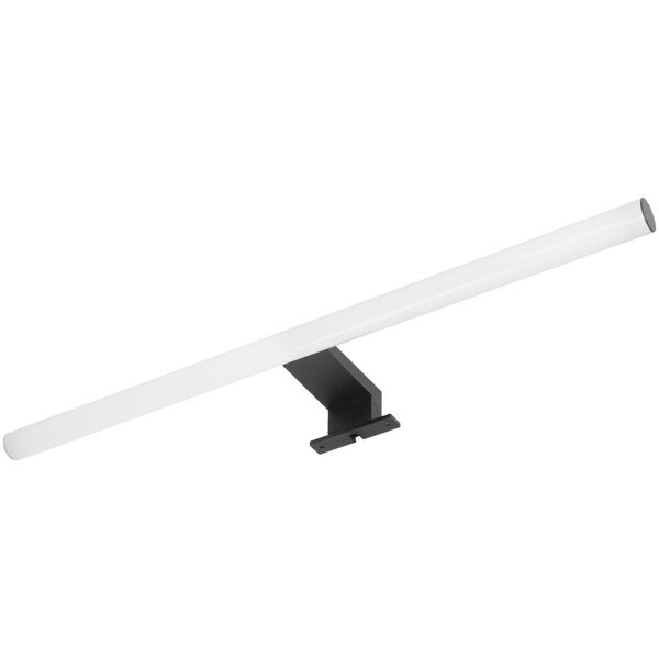 Orno PEEGEL LED 9W, lampa nad lustro, 810lm, 4000K, dł. 60 cm, tworzywo sztuczne+akryl, czarna