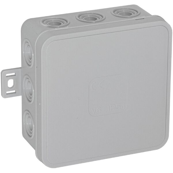 Orno Puszka n/t CLICK, IP54, 12 przepustów, 85x85x41mm, szara, 50 szt.