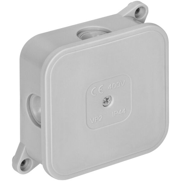 Orno Puszka n/t ECO IP44 400V 4 dławnice gumowe 85x85x35mm szary 60 szt.