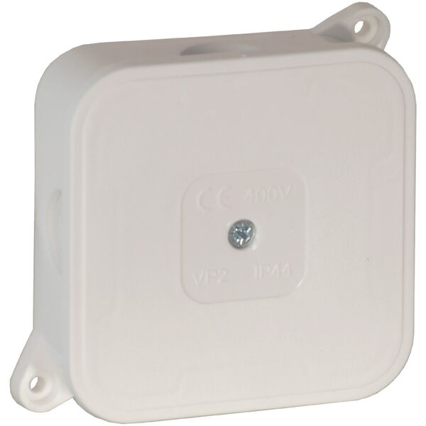 Orno Puszka n/t ECO IP44 400V 4 dławnice gumowe 85x85x35mm biały 60 szt.