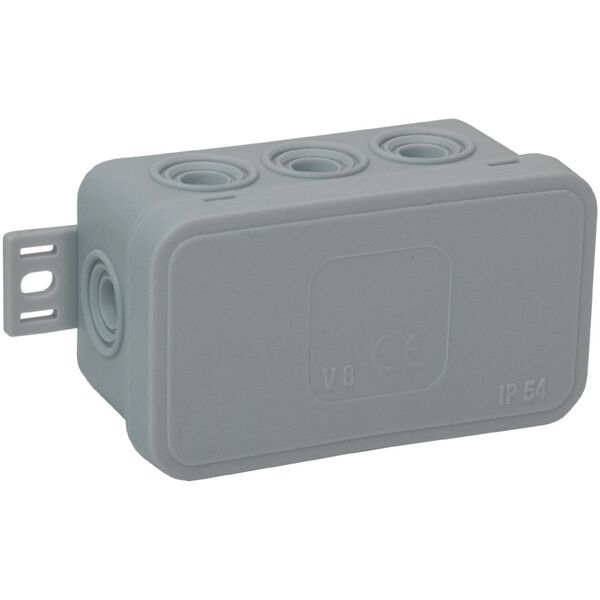 Orno Puszka n/t CLICK, IP54, 8 przepustów, 80x45x41mm, szara, 100 szt.