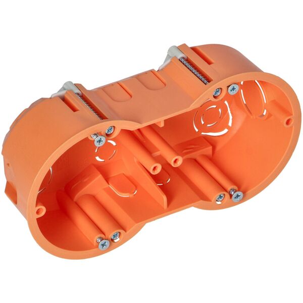 Orno Puszka p/t 60 mm płytka dwukrotna do G/K, 70 sztuk