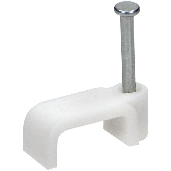 Orno Uchwyt kablowy płaski na kabel YDYp 2 x 1,5mm2, 7x5mm, (100szt)