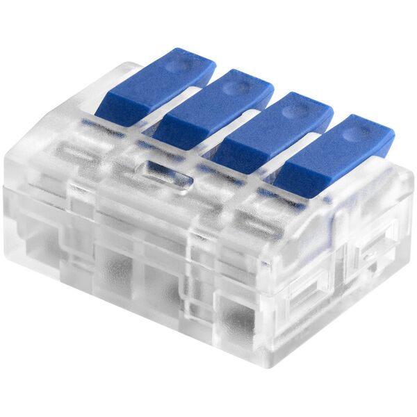 Orno Złączka instalacyjna zaciskowa 4-przewodowa| na dowolny przewód 0,75-4mm?| IEC 450V/32A  50 szt.
