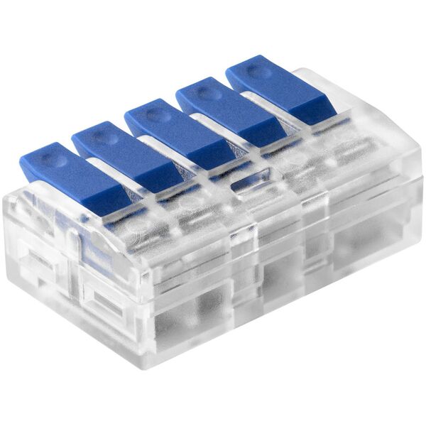 Orno Złączka instalacyjna zaciskowa 5-przewodowa| na dowolny przewód 0,75-4mm?| IEC 450V/32A, 8szt