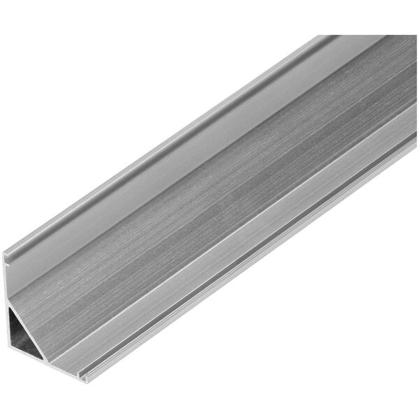 Orno Profil aluminiowy do taśm LED, 2000 x 15,8 x 15,8 mm, kątowy, srebrny, komplet 50 szt.