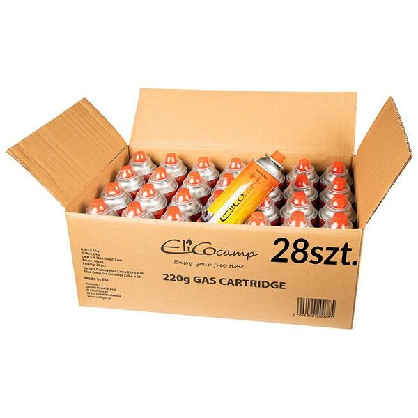 Blow 53-178# Gaz uniwersalny elico camp 220g 28-pak 393ml kartusz