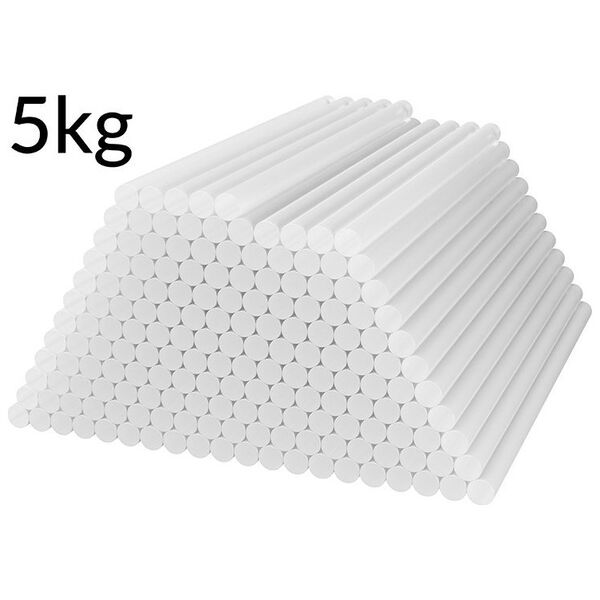 Wkłady klejowe Blow 14-265# Klej do pistoletu cienki 7/150mm przezroczysty 5kg