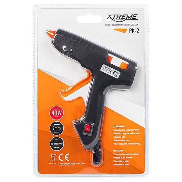 Pistolet do kleju Blow 14-206# Pistolet do kleju  7mm 40w pk-2  xtreme