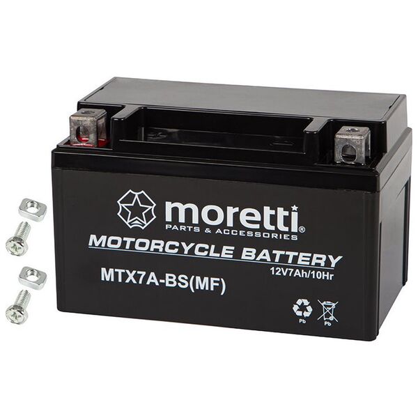 Blow 82-352# Akumulator motocyklowy 12v 7ah mtx7a-bs moretti